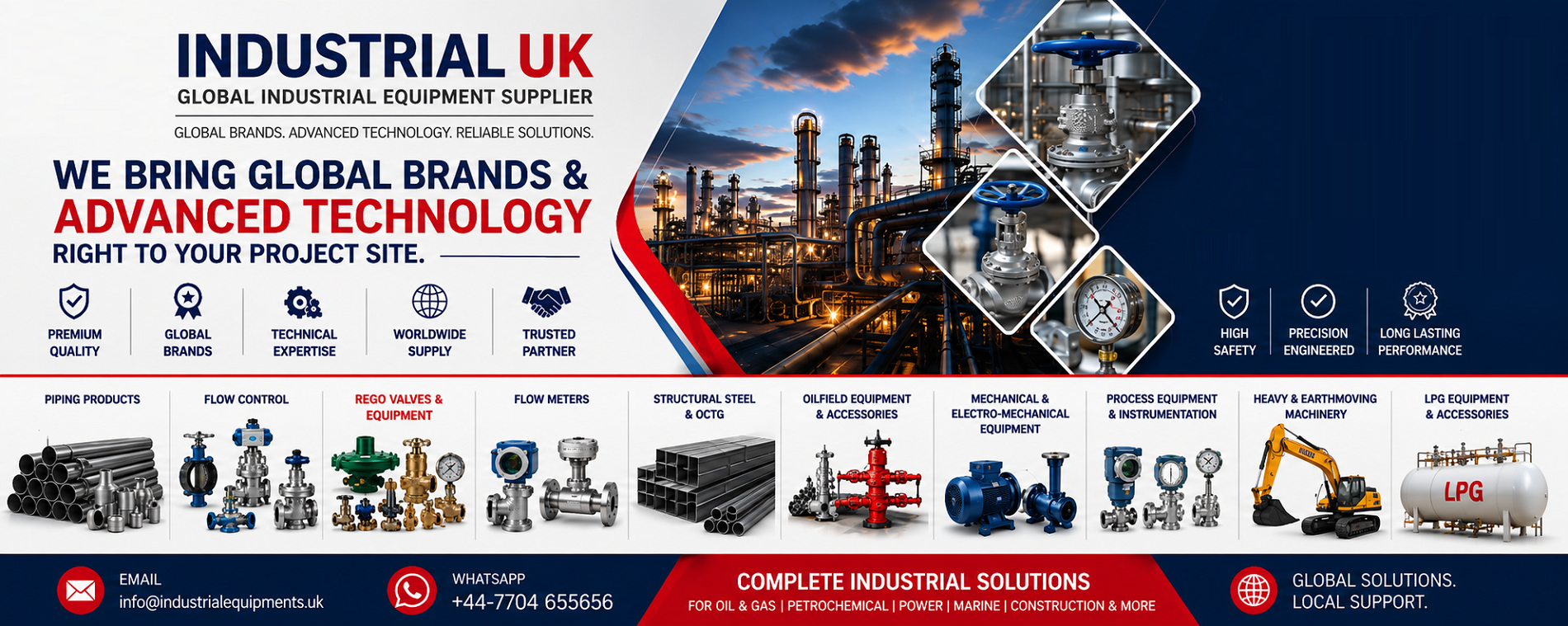industrial equipments in uk